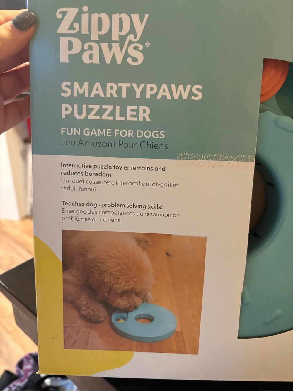 ZippyPaws Smartypaws donut Puzzle Toy